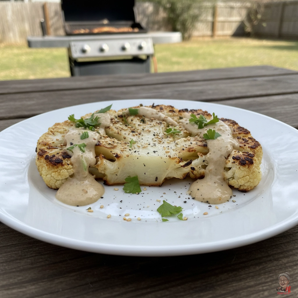 Tahini Sesame Cauliflower — Gasgrill