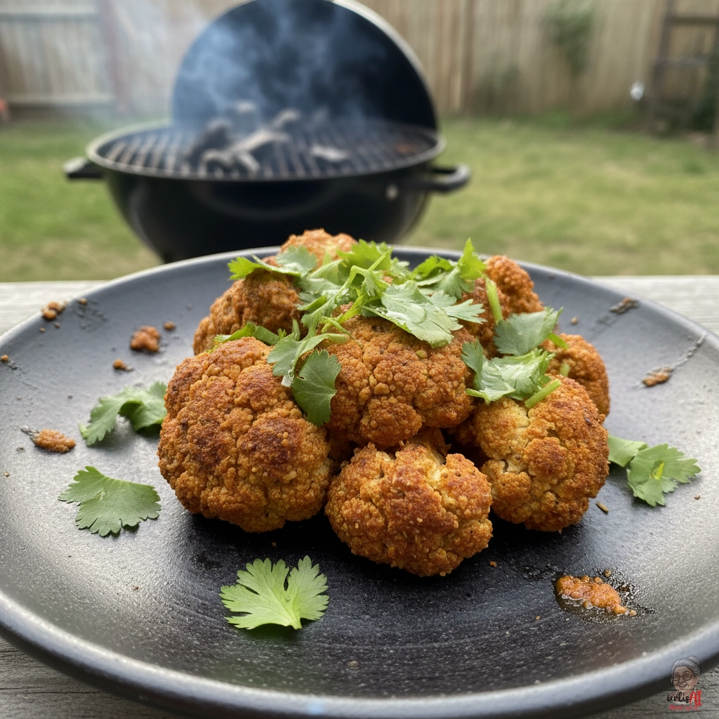 Tandoori Blumenfeuer — Kohlegrill