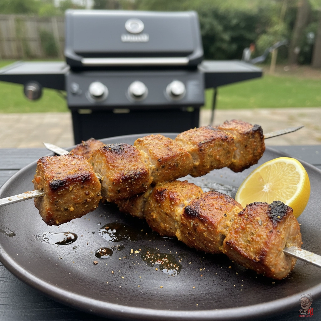 Tandoori Lammwürfel — Gasgrill