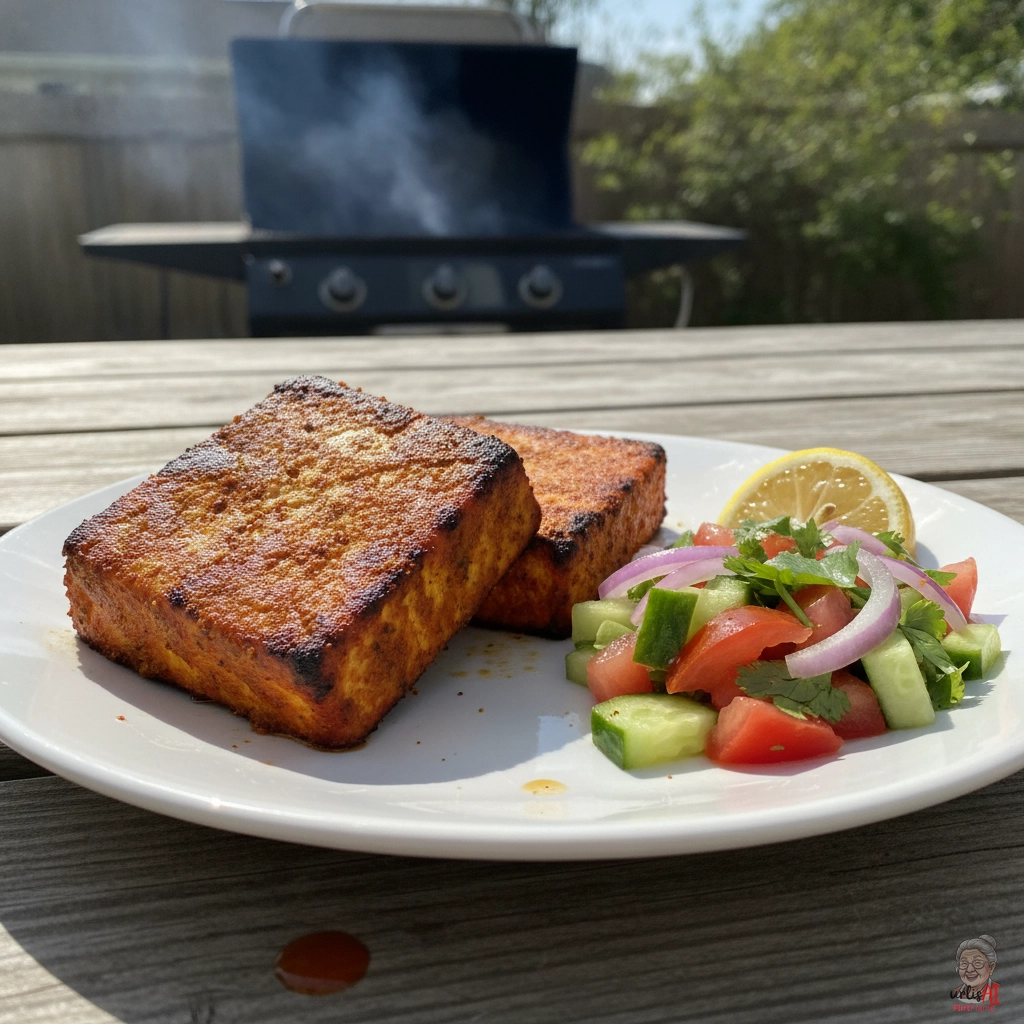 Tandoori Paneer Steak — Gasgrill