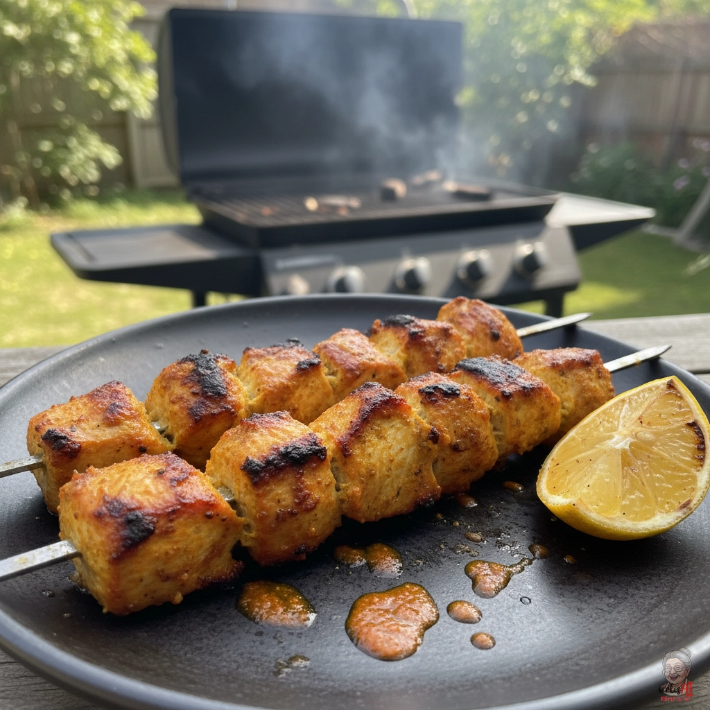 Tandoori Tikkahuhn — Gasgrill
