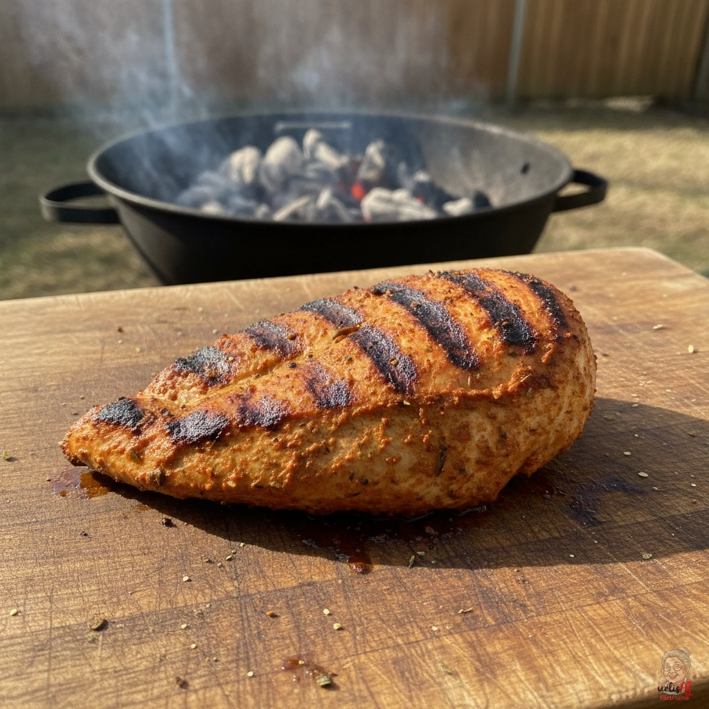 Tandoori Turkey Breast — Kohlegrill
