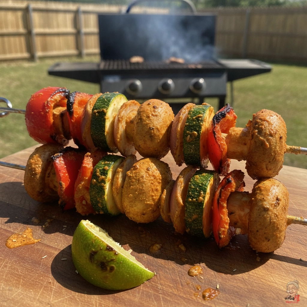 Tandoori Veggie Skewer — Gasgrill