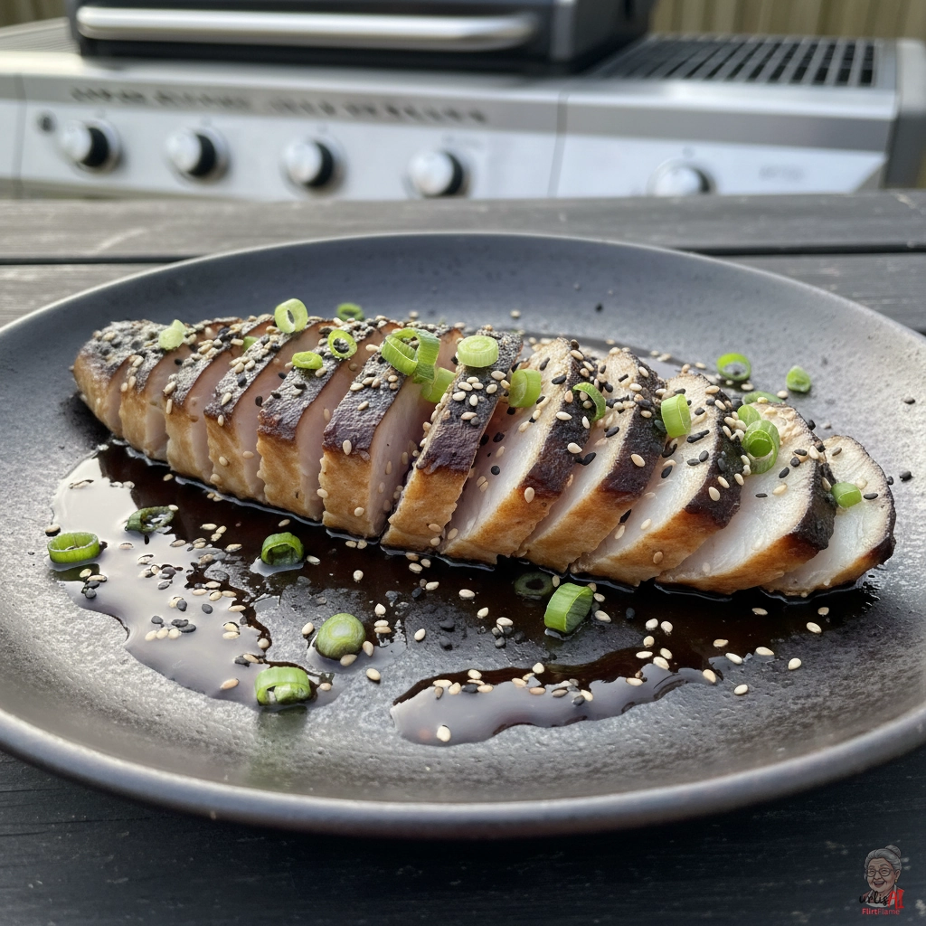 Tataki Seelachsfilets — Gasgrill