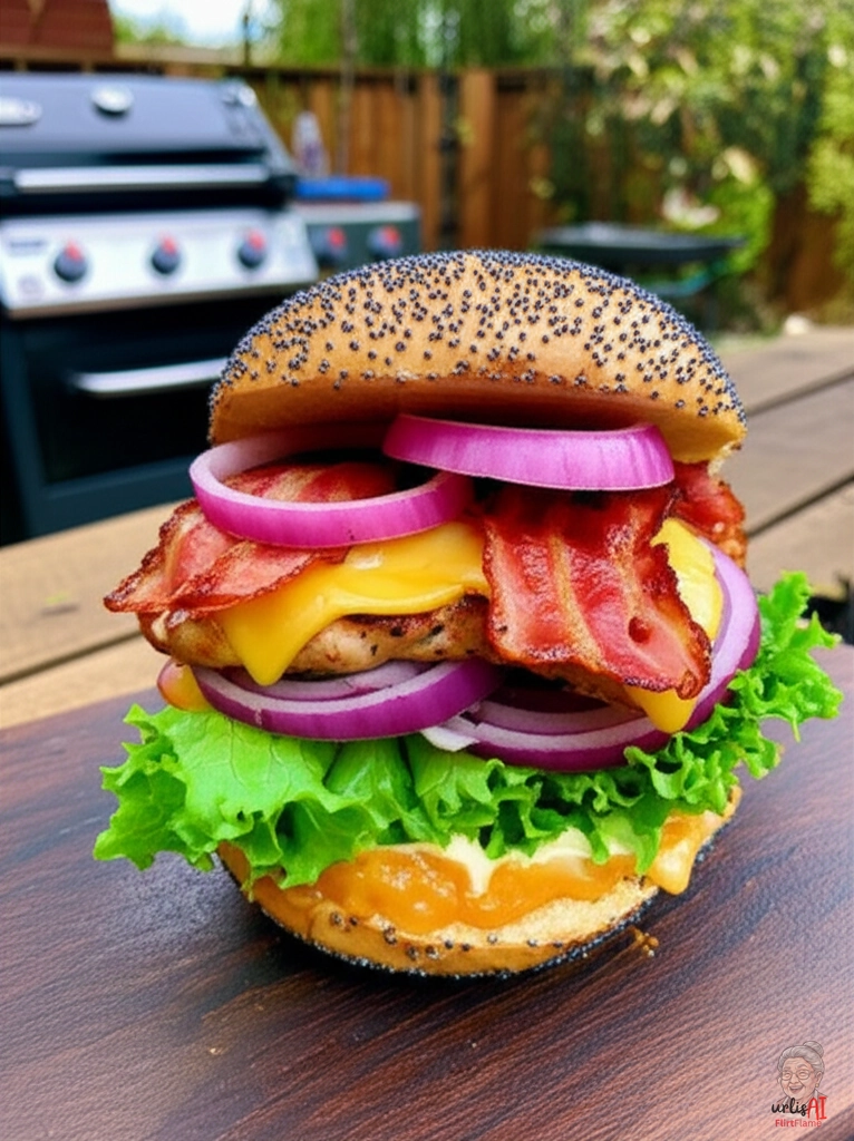 Tavern Chicken Burger — Gasgrill