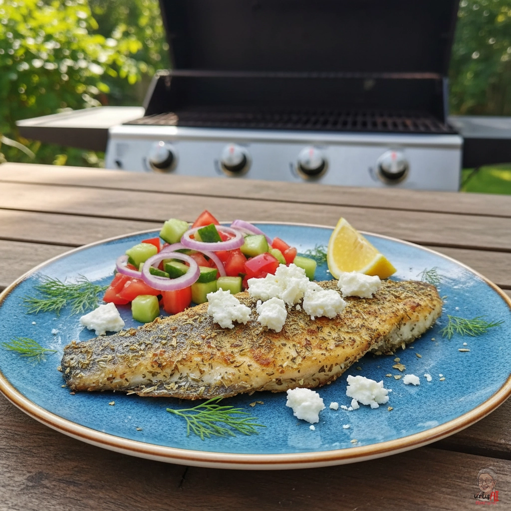 Taverna Feuerfisch — Gasgrill