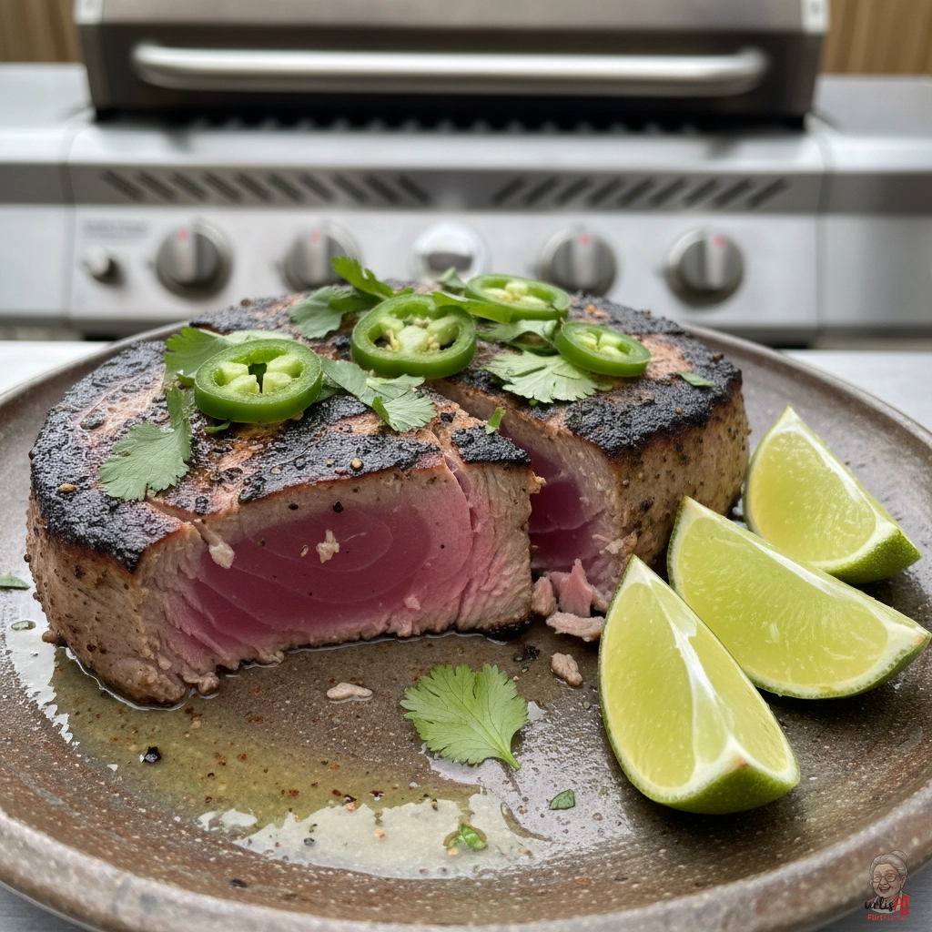 Tequila Lime Tuna — Gasgrill