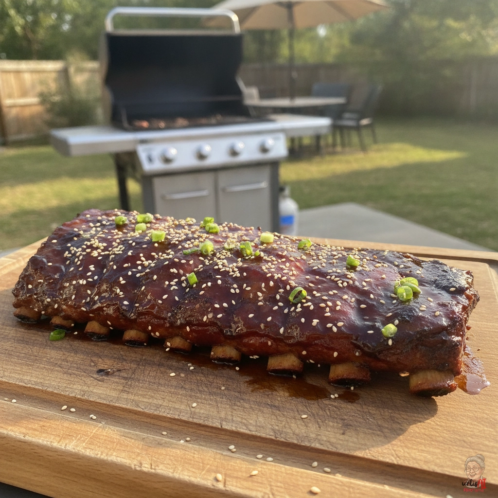 Teriyaki Baby Backs — Gasgrill