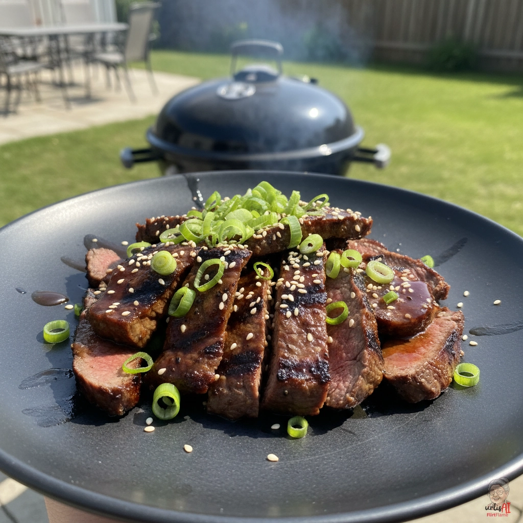 Teriyaki Flank — Kohlegrill
