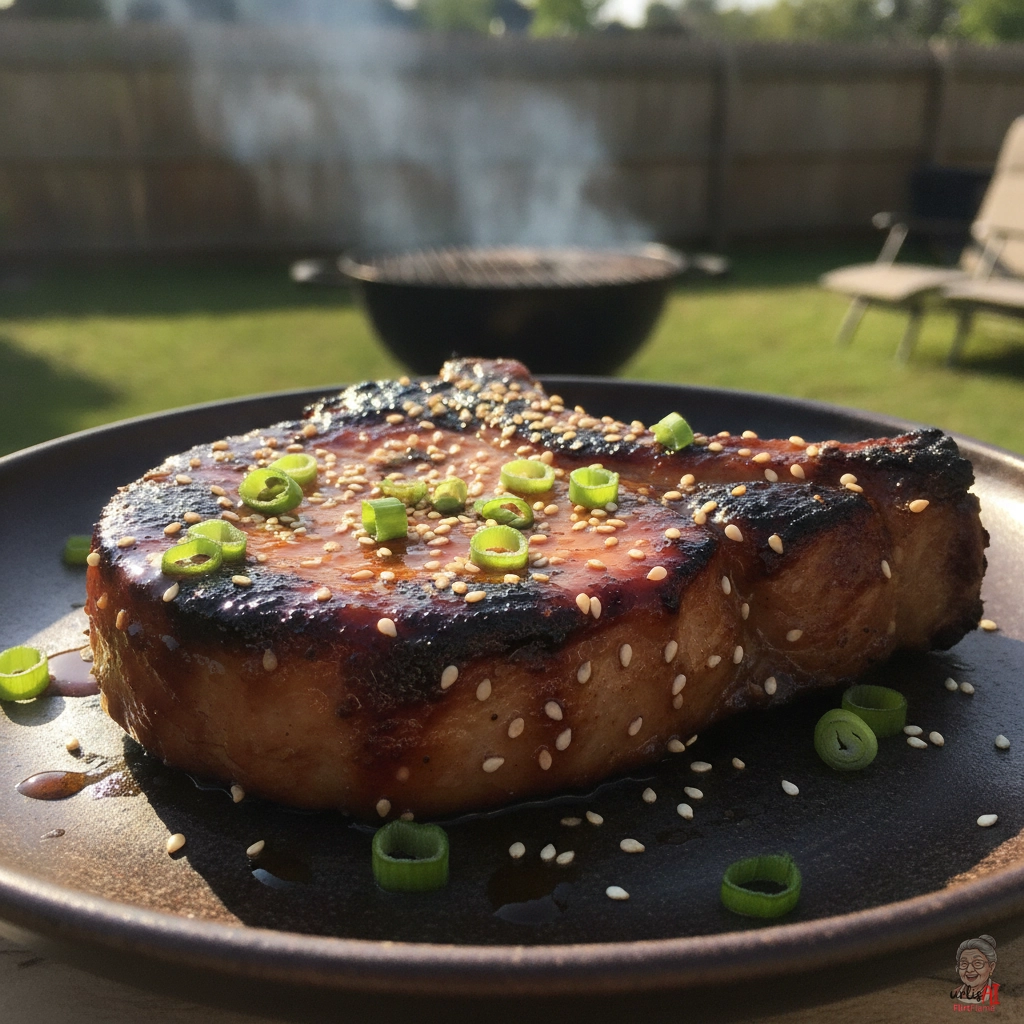 Teriyaki Pork Chops — Kohlegrill
