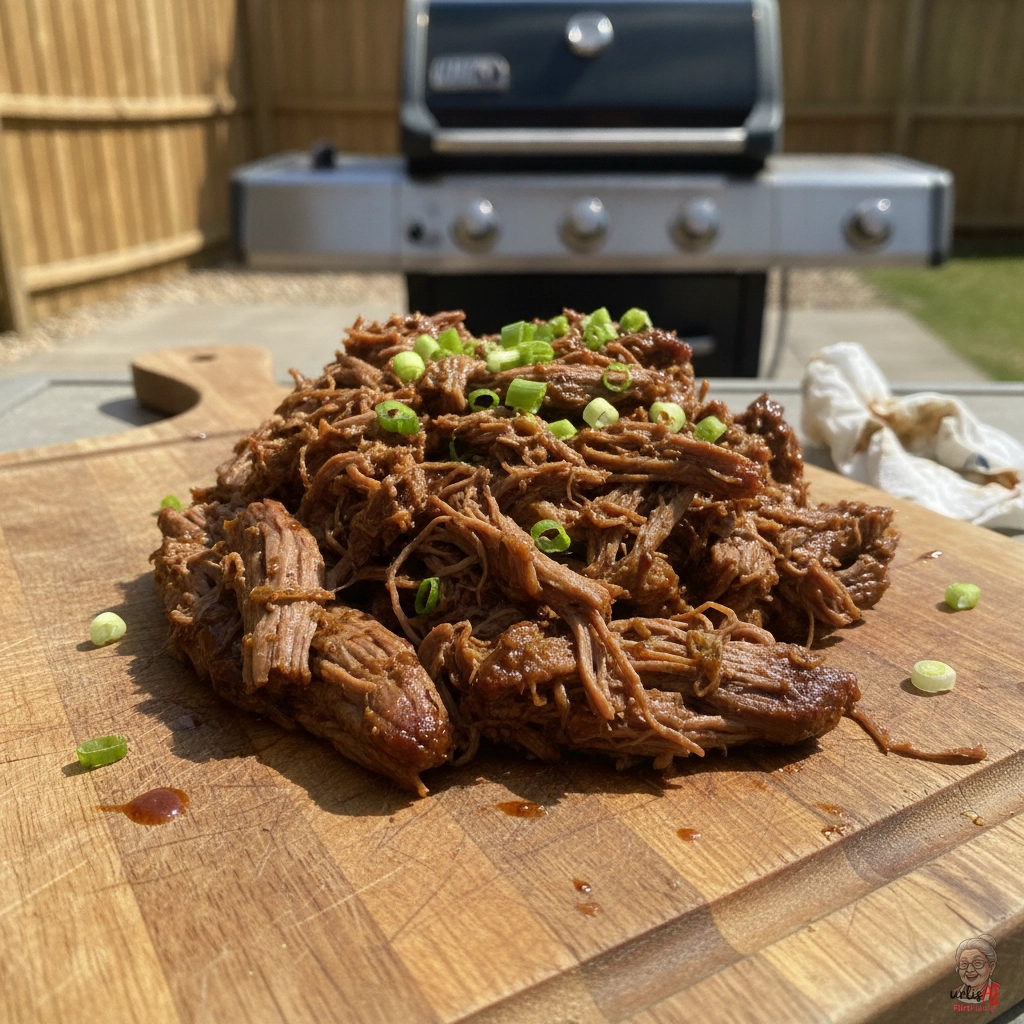 Teriyaki Pulled Beef — Gasgrill