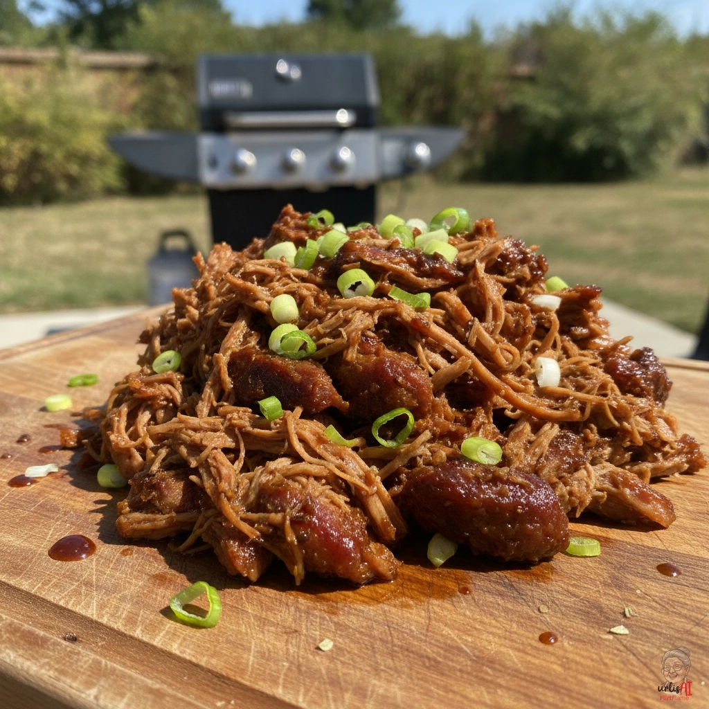 Teriyaki Pulled Pork — Gasgrill