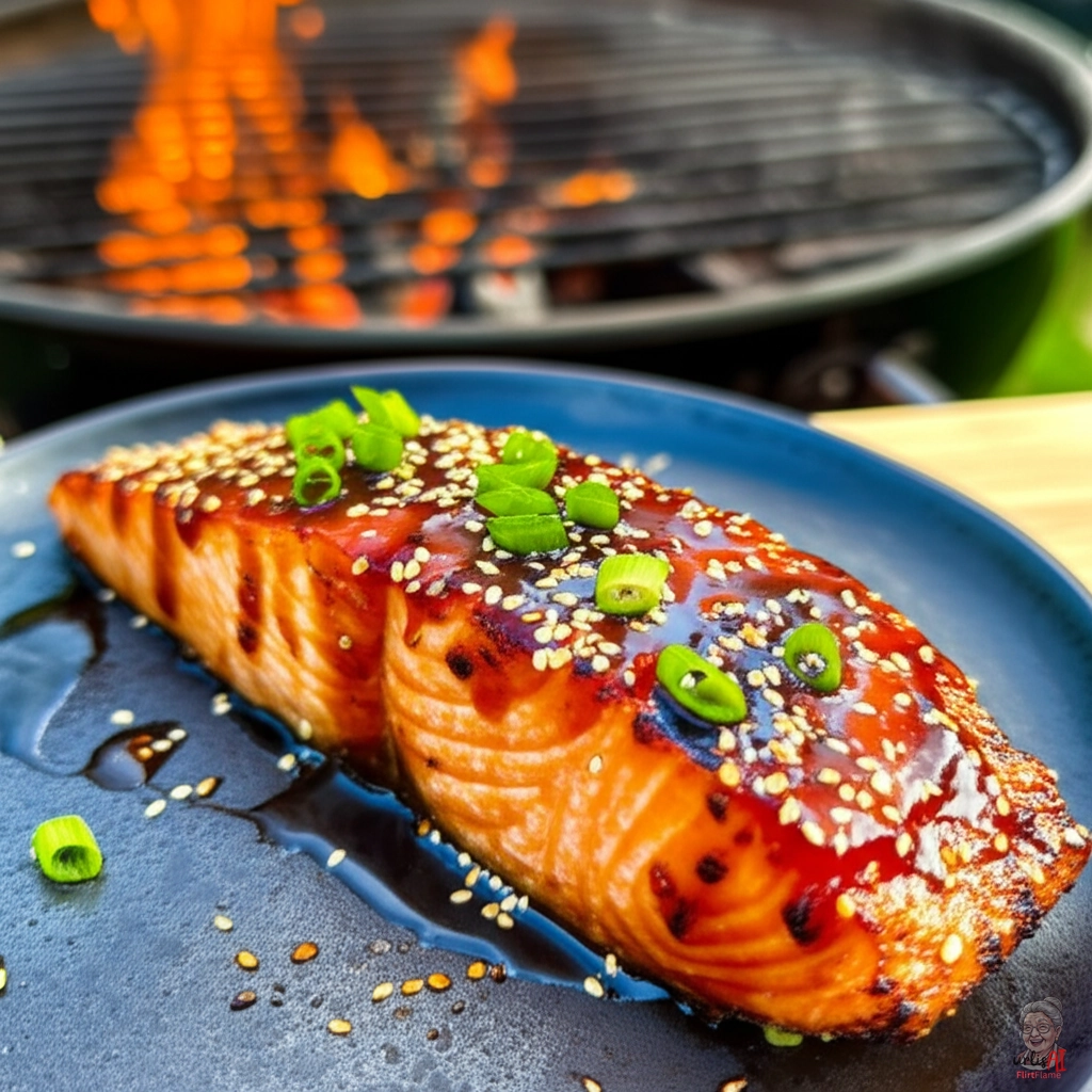 Teriyaki Salmon — Kohlegrill