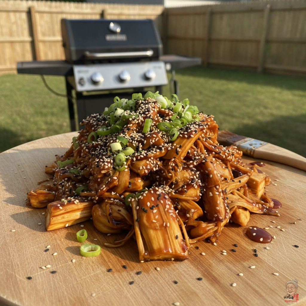 Teriyaki Sesame Jackfruit — Gasgrill