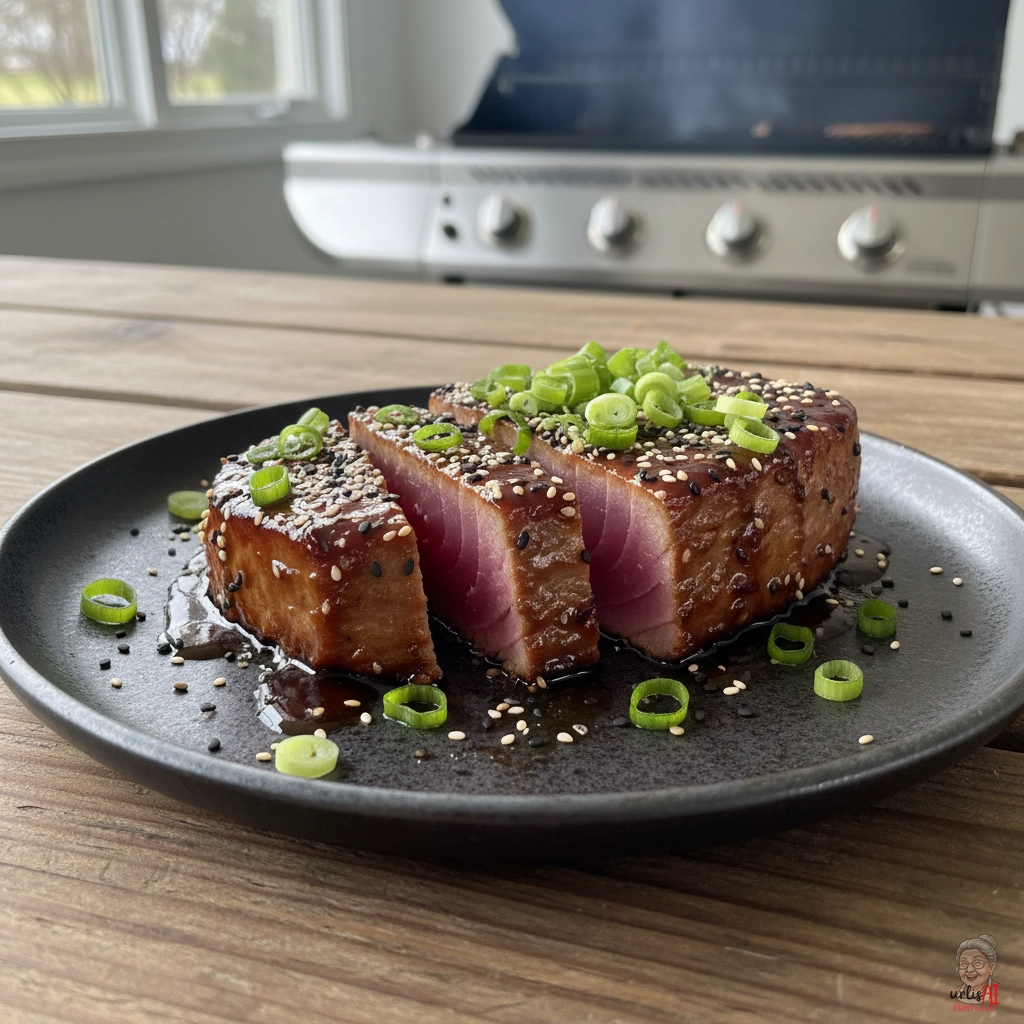 Teriyaki Tuna Steaks — Gasgrill