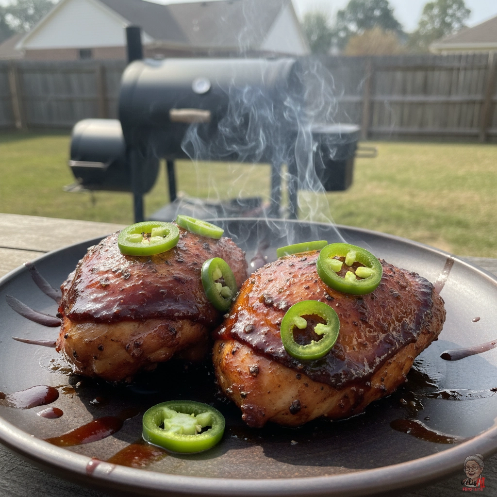 Texan Jalapeñohuhn — Smoker