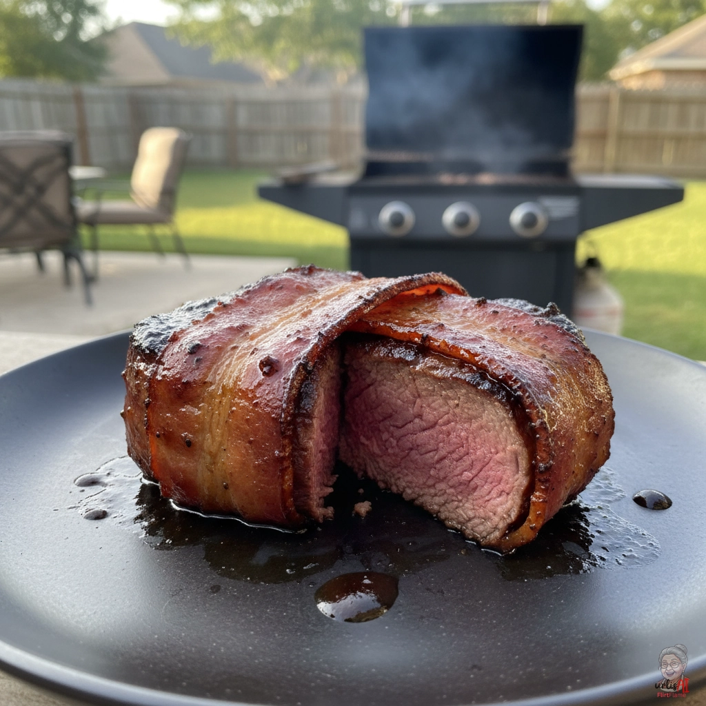 Texas Bacon Steaks — Gasgrill