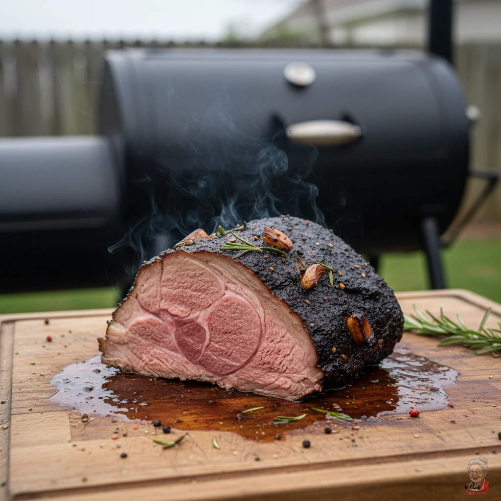 Texas Rauchlamm — Smoker