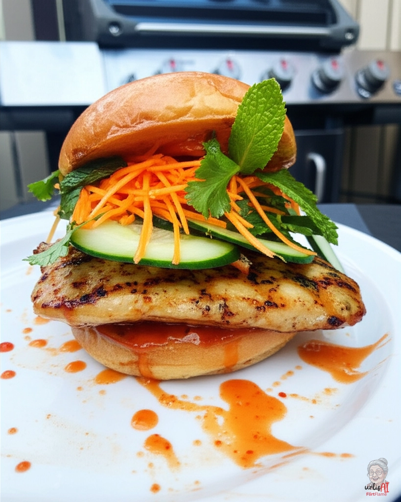Thai Basil Burger — Gasgrill