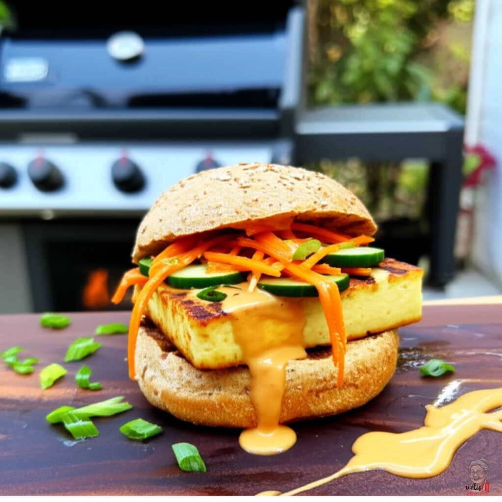Thai Peanut Burger — Gasgrill