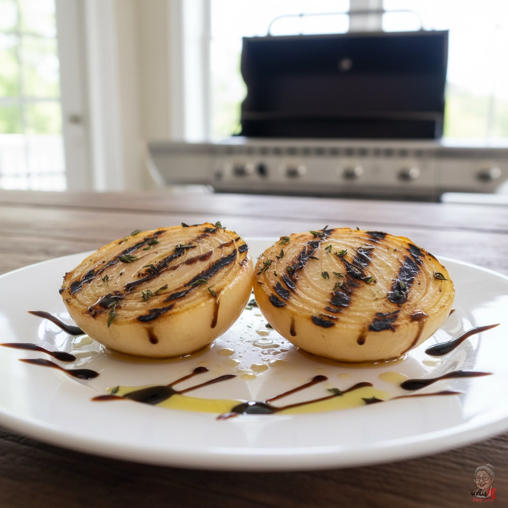 Thymian Grillzwiebeln — Gasgrill