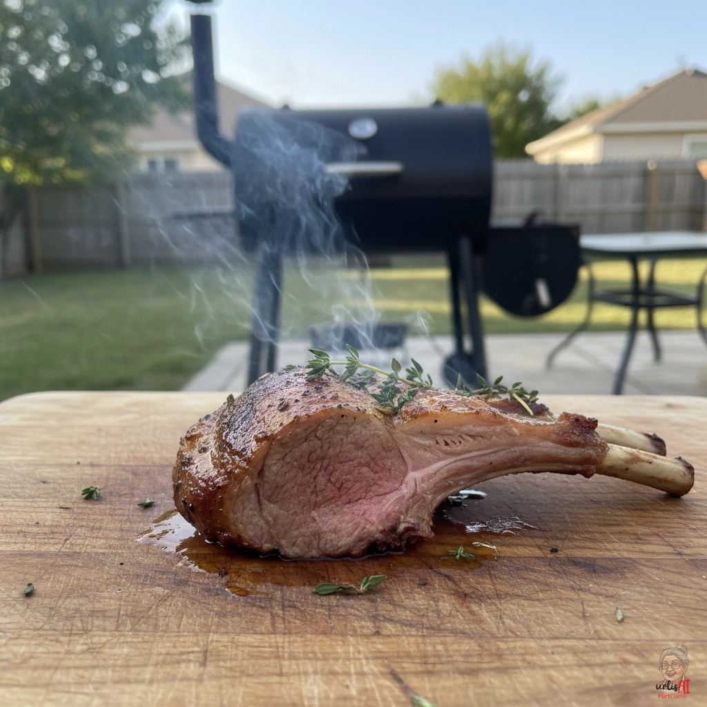 Thymian Rauchkoteletts — Smoker