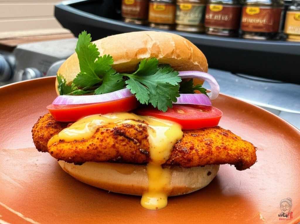 Tikka Masala Burger — Gasgrill