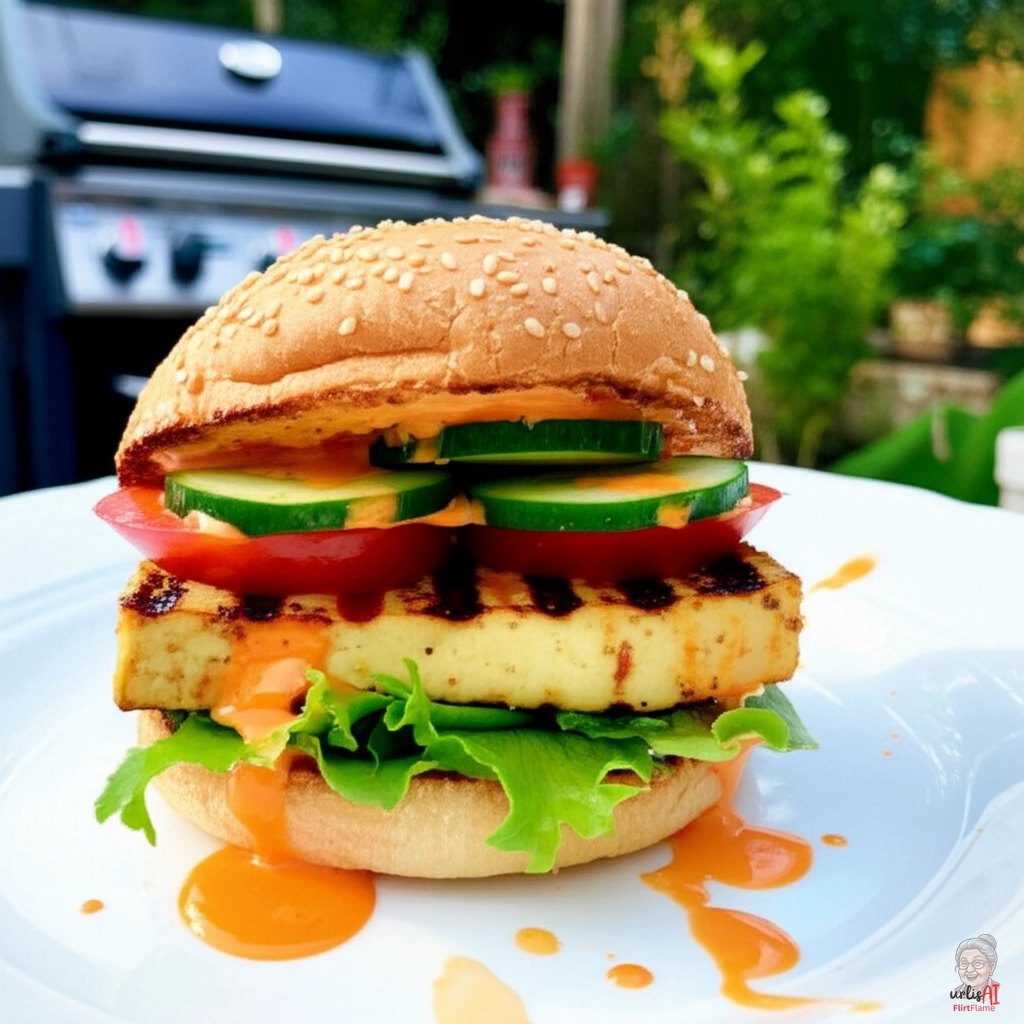 Tofus Sriracha-Feuer — Gasgrill