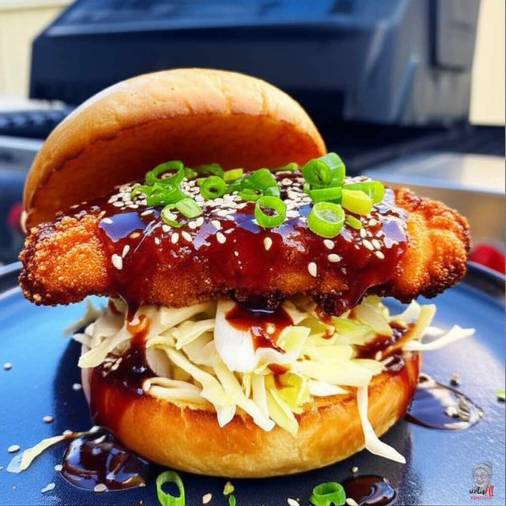 Tokio Katsu Burger — Gasgrill