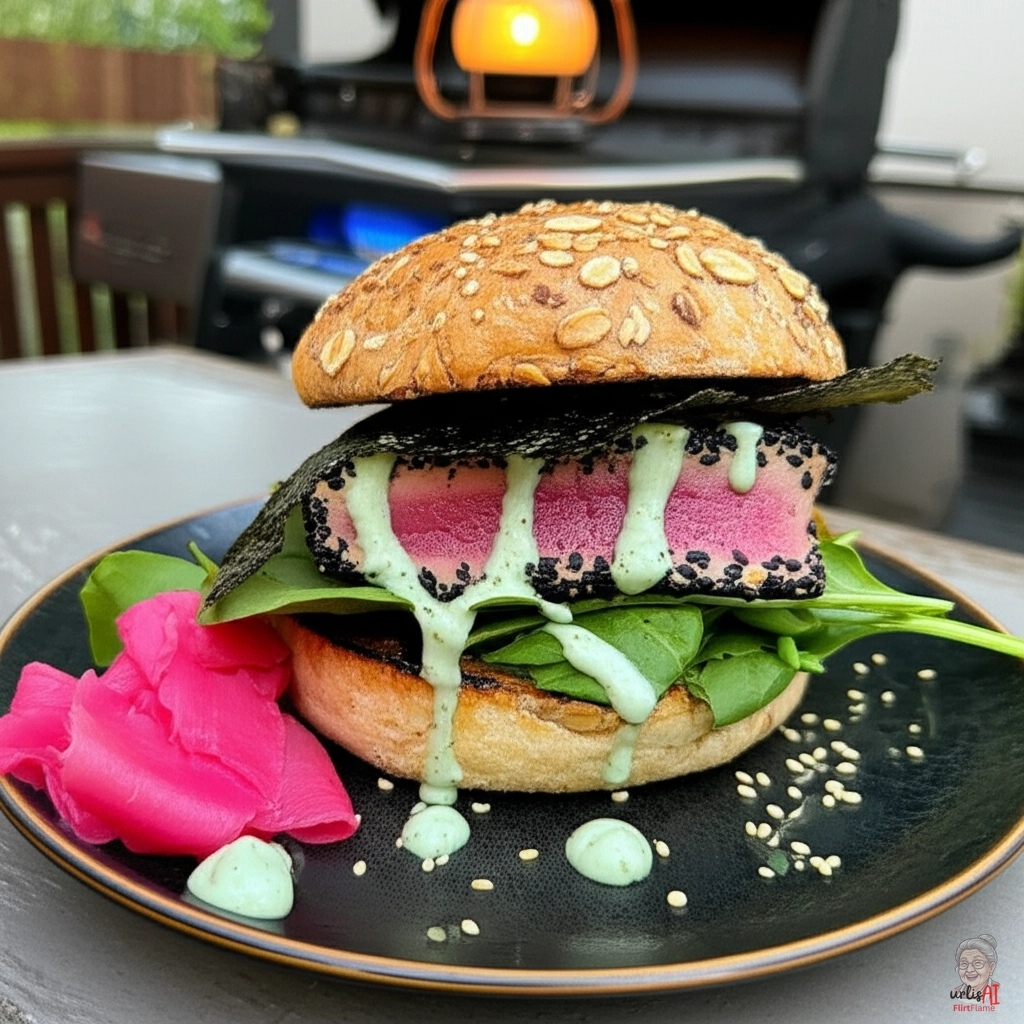 Tokios Wasabifeuer — Gasgrill