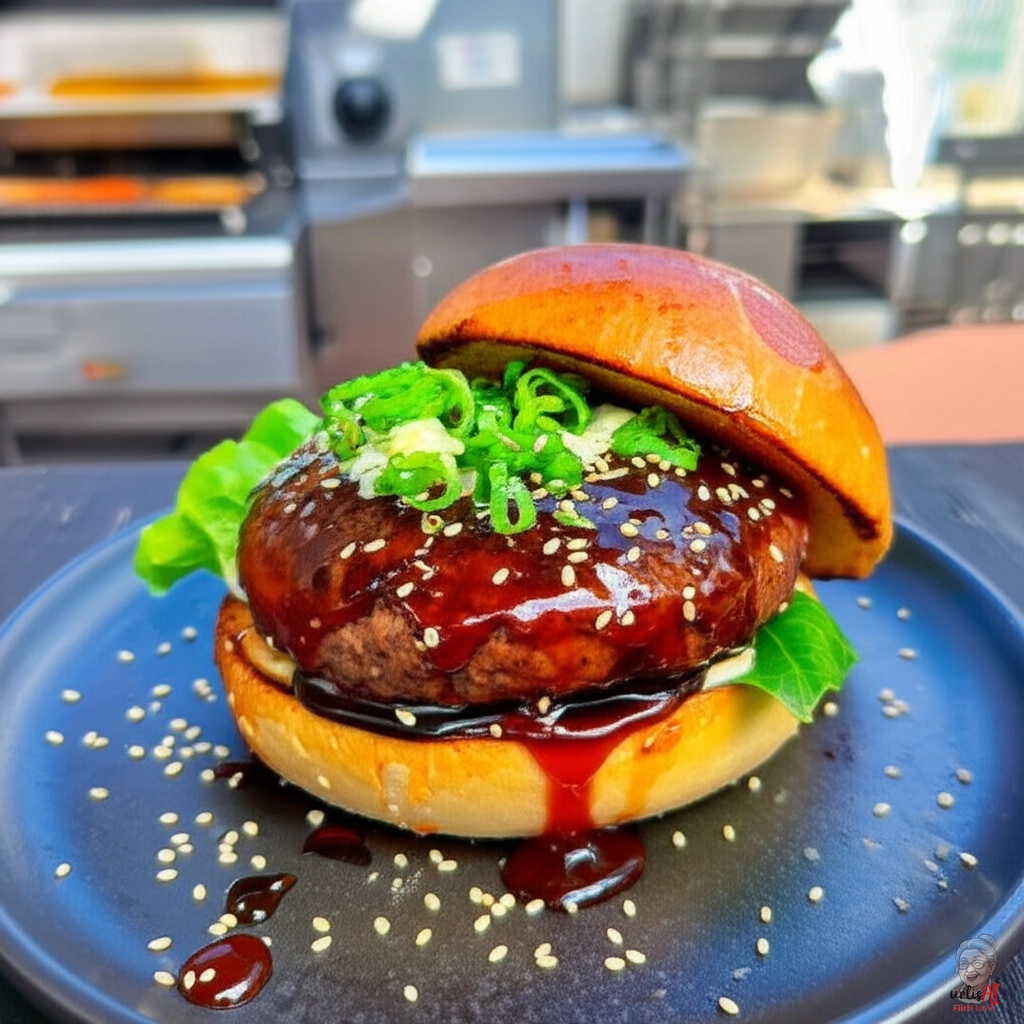 Tokyo Teriyaki Burger — Gasgrill