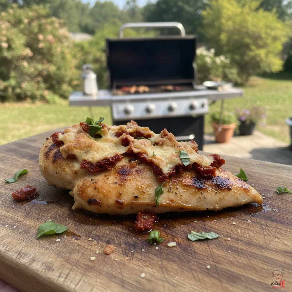 Toskana Hähnchenbrust — Gasgrill