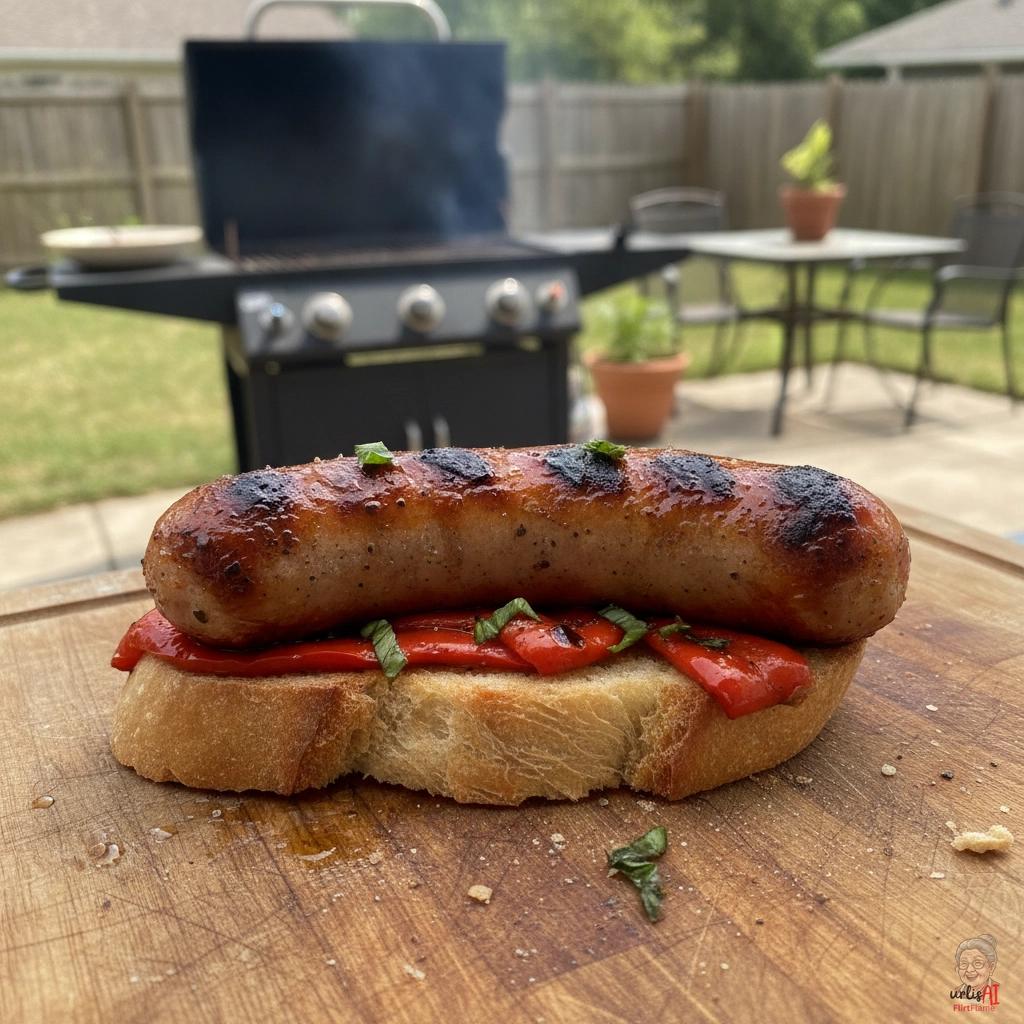 Toskana Paprika Salsiccia — Gasgrill