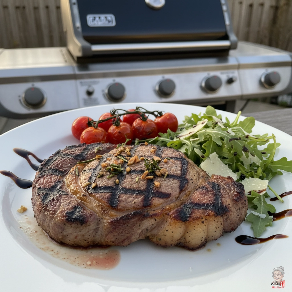 Toskana Rindersteak — Gasgrill