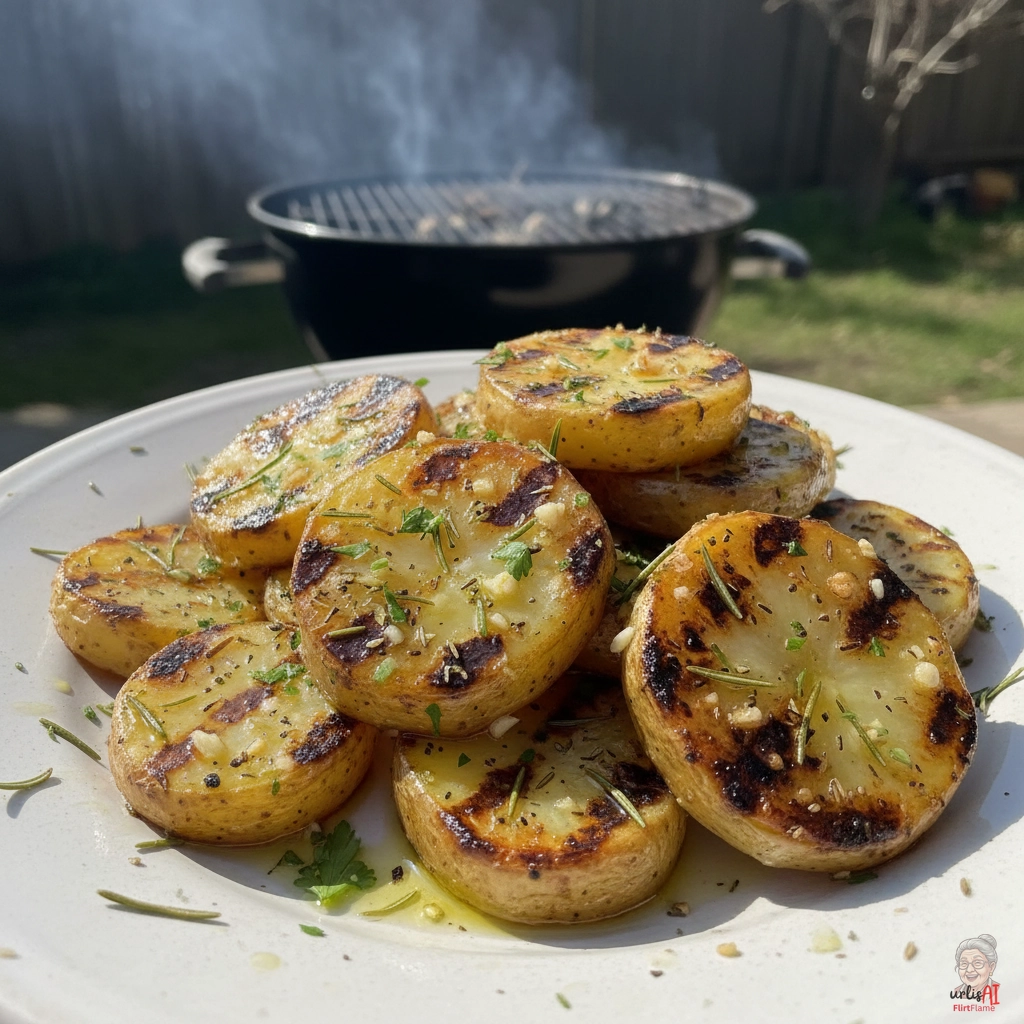 Trattoria Rosmarinkartoffeln — Kohlegrill