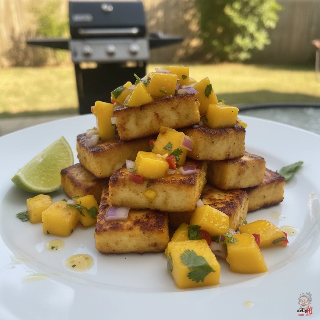 Tropical Mango Paneer — Gasgrill