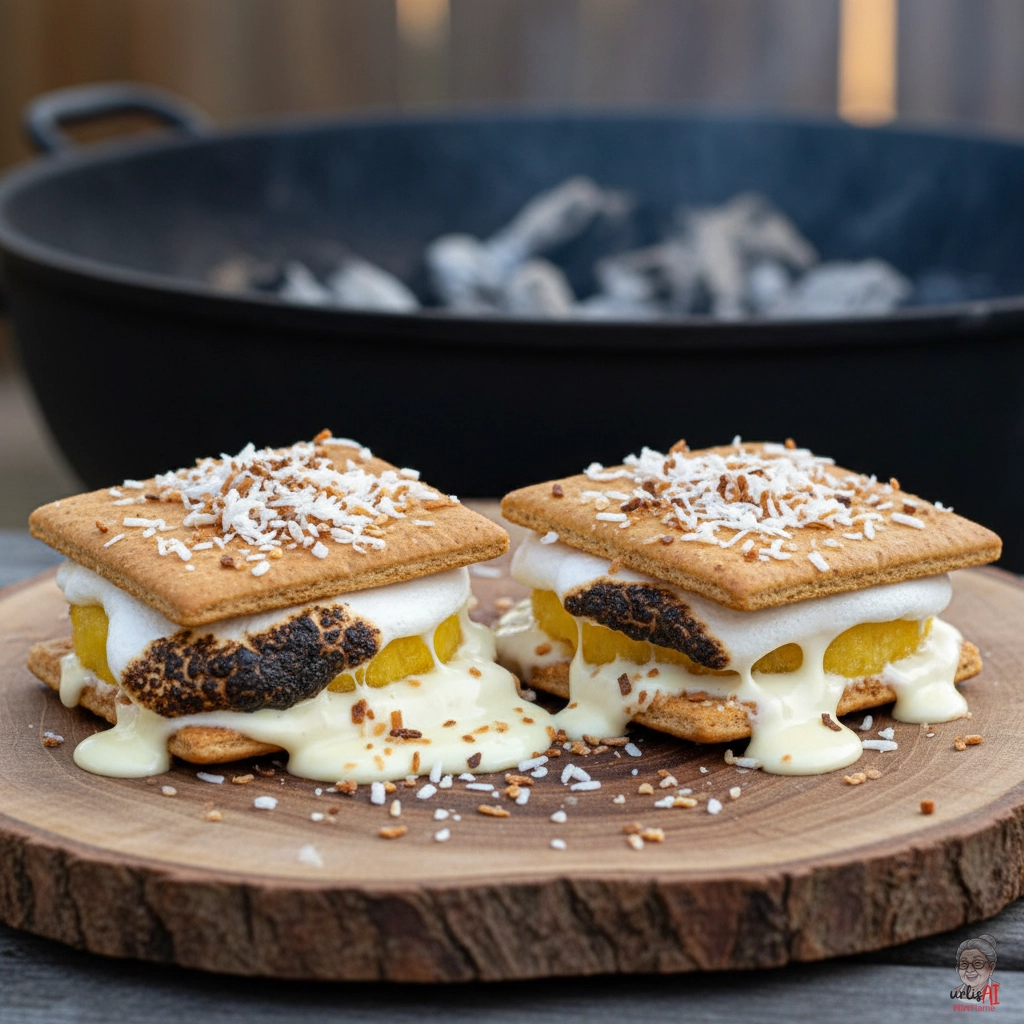Tropical S'mores — Kohlegrill