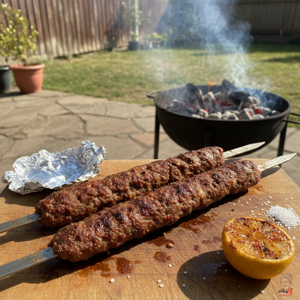 Türkischer Kebab — Kohlegrill