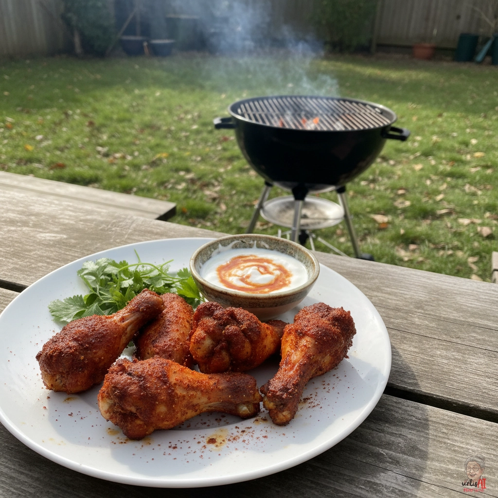 Türkische Wings — Kohlegrill