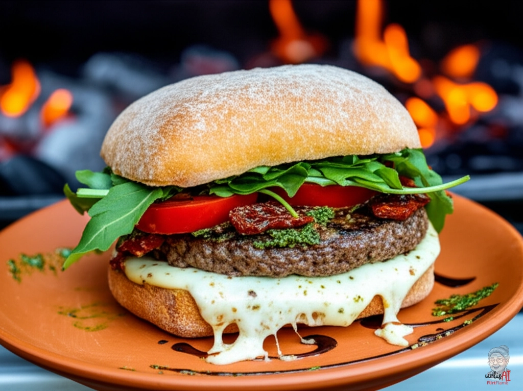 Tuscan Grill Burger — Kohlegrill