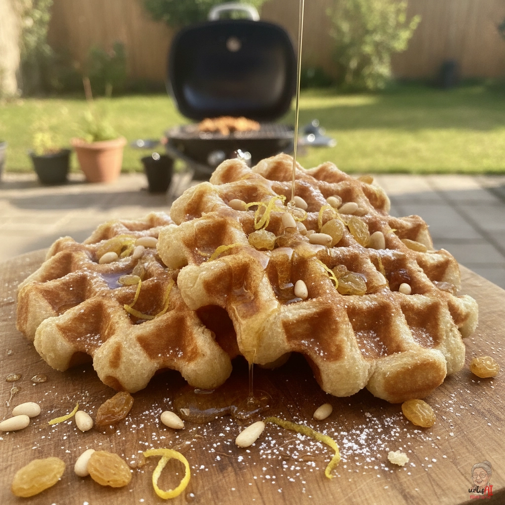 Venezianische Waffel — Gasgrill
