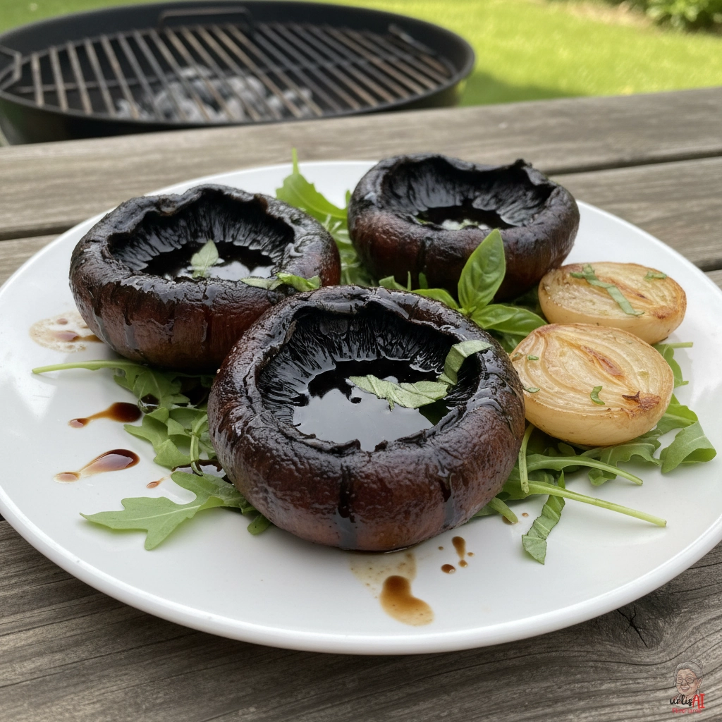 Verona Balsamicopilze — Kohlegrill
