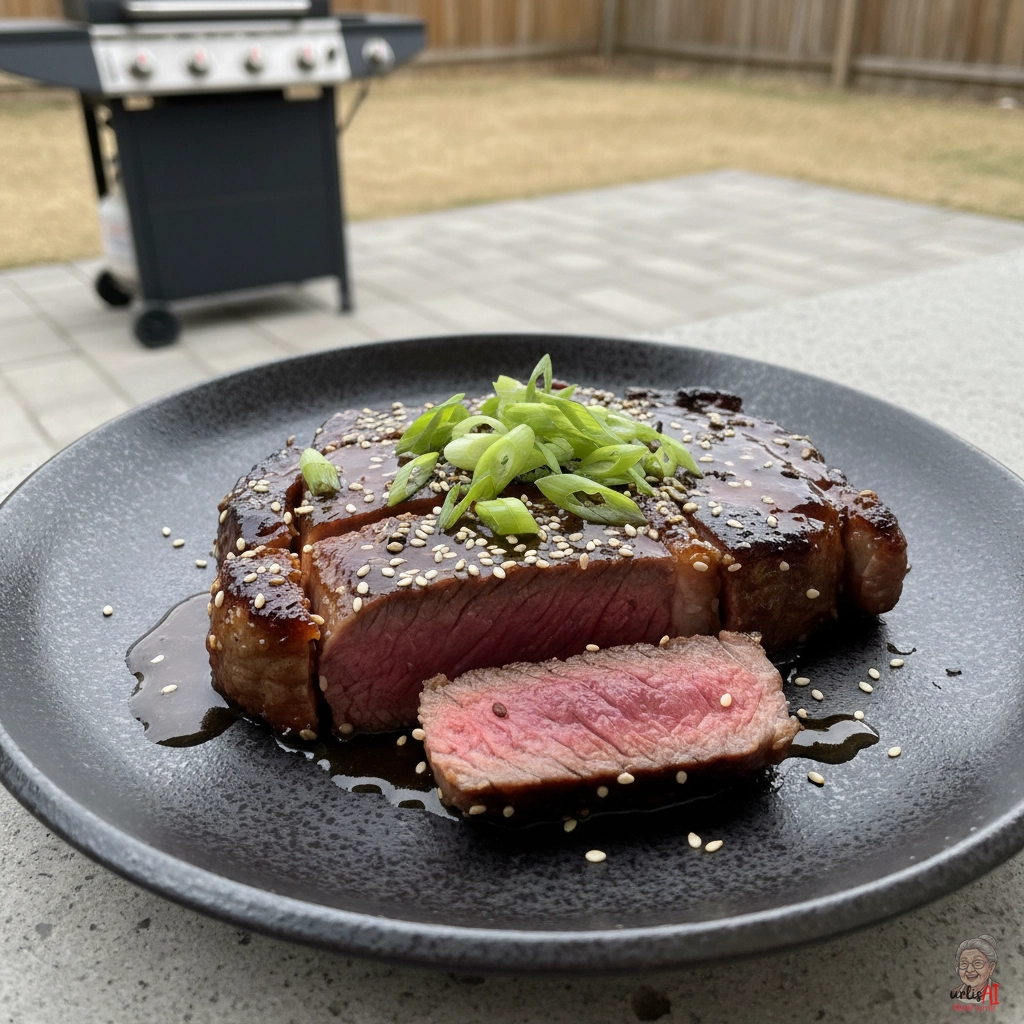 Wagyu Tare Steaks — Gasgrill