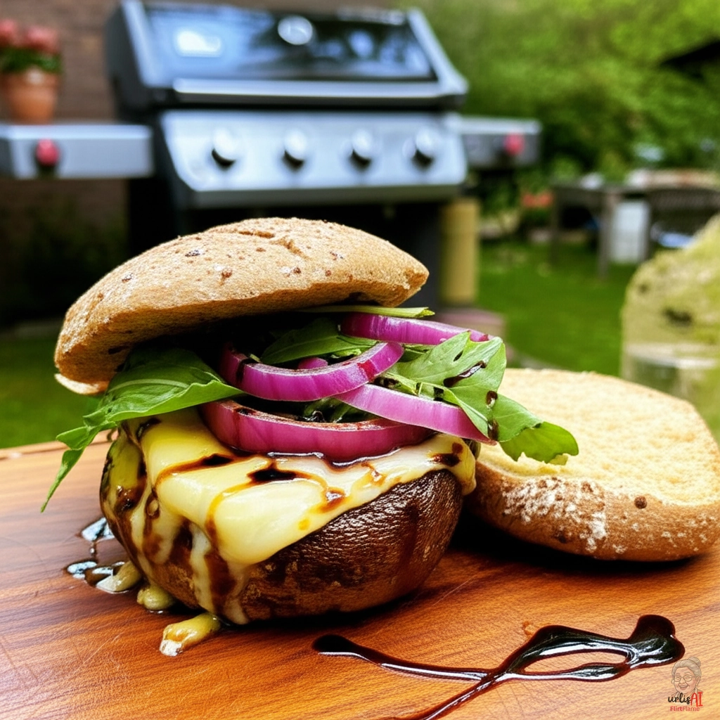 Waldbodens Pilzkrone — Gasgrill