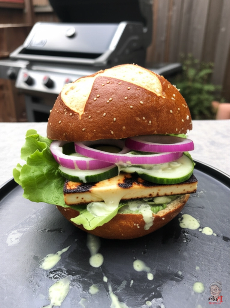 Wasabi Fusion Burger — Gasgrill