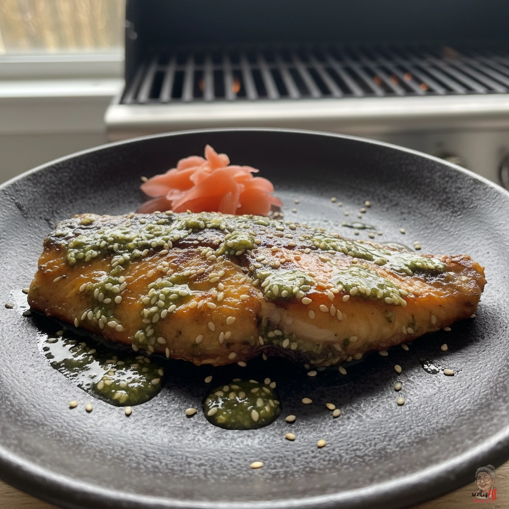 Wasabi Rotbarsch — Gasgrill