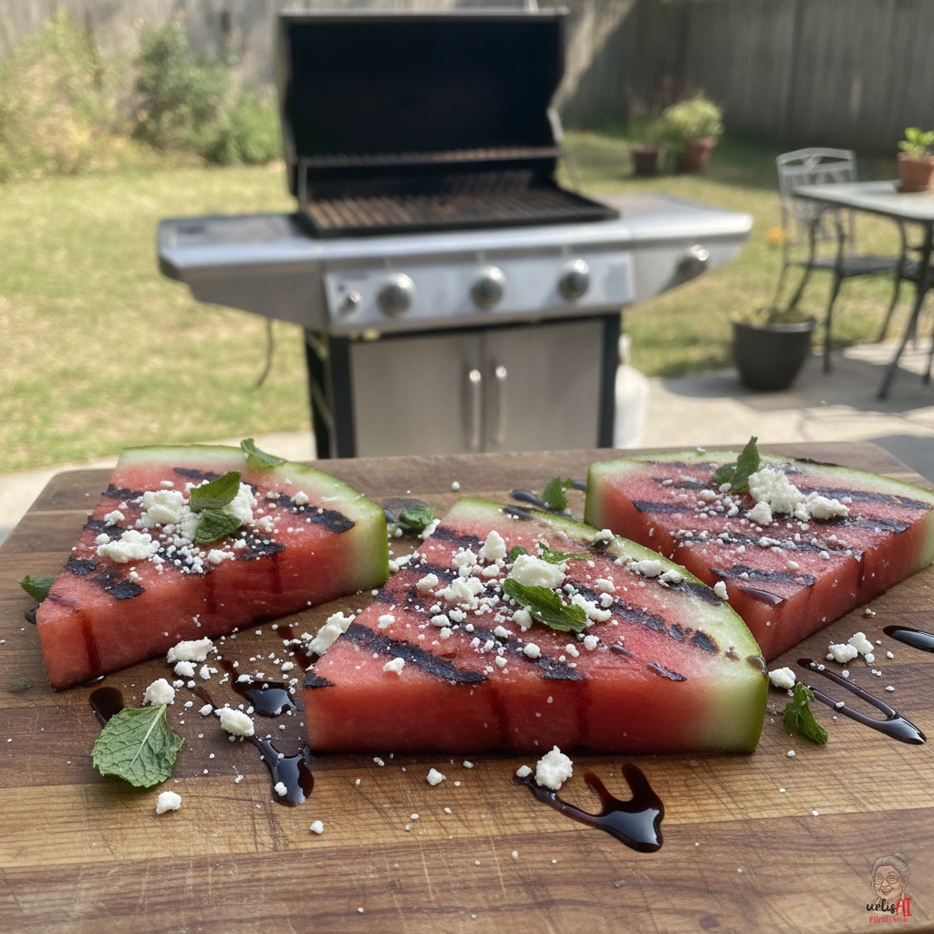 Watermelon Feta Mint — Gasgrill