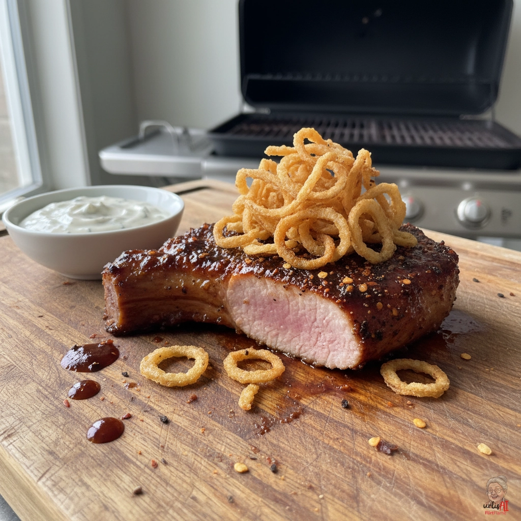 Western Pork Chop — Gasgrill