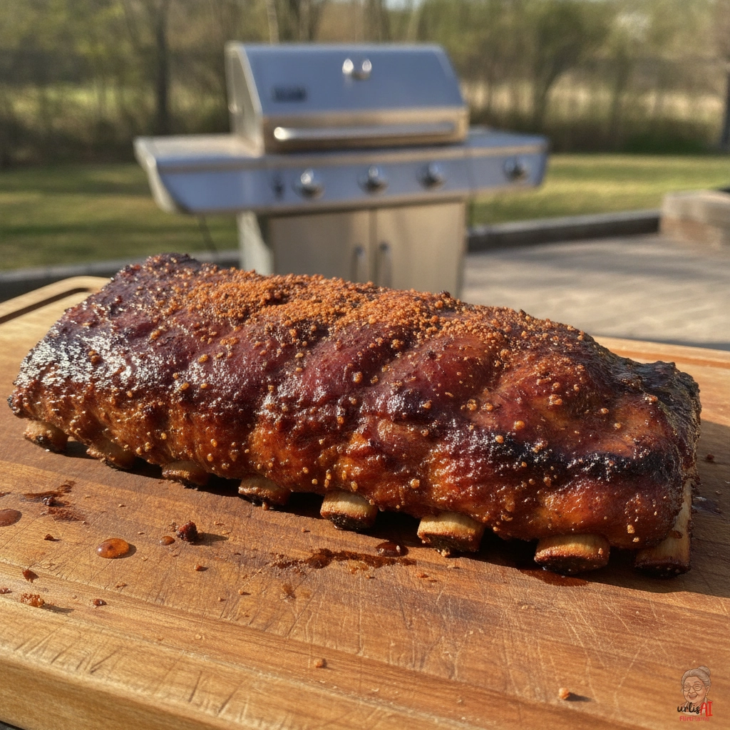 Whiskey BBQ Ribs — Gasgrill