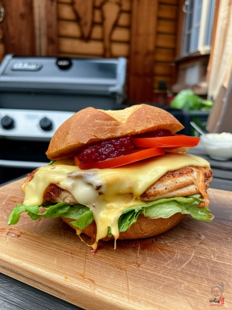 Wiener Schmankerl Burger — Gasgrill